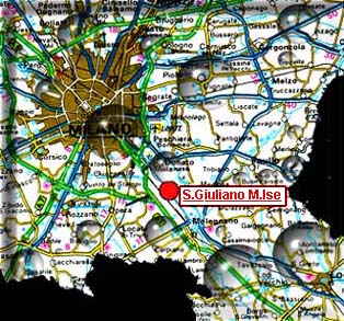 Mappa del Sud Milano