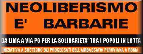 neoliberismo è barbarie